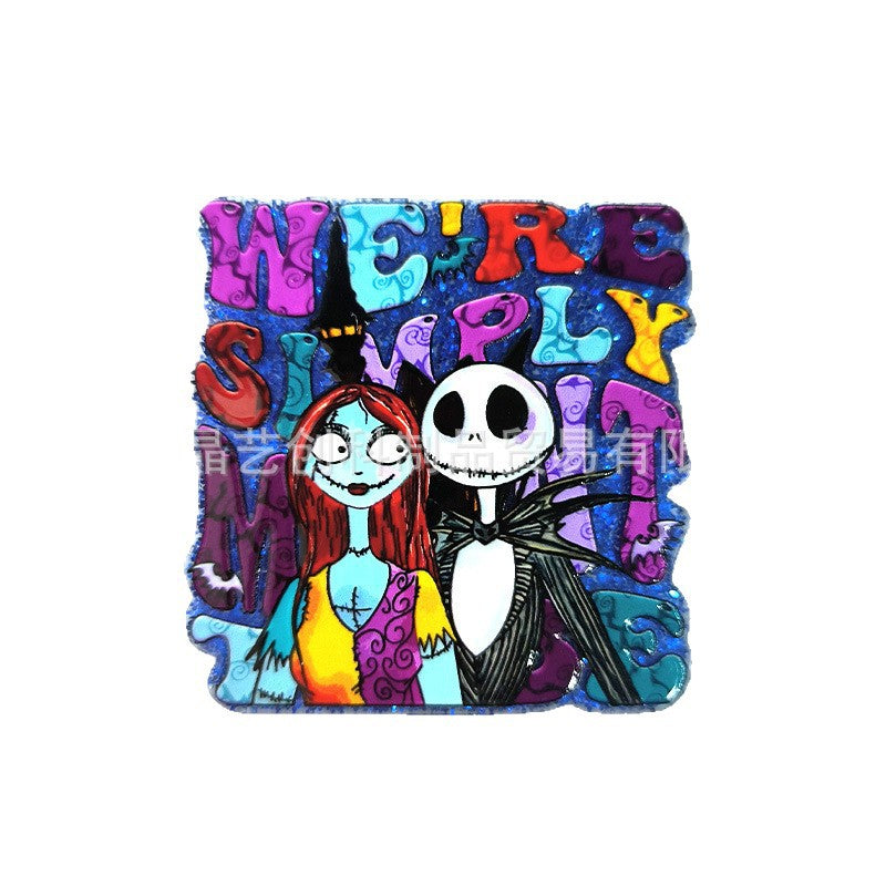 Wholesale 10 pcs/pack Halloween sequin acrylic DIY accessories