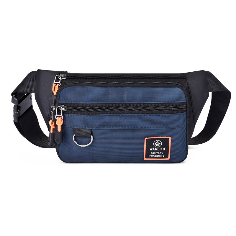 Wholesale Waist Bag Men Multi-compartment Chest Bag Messenger Bag