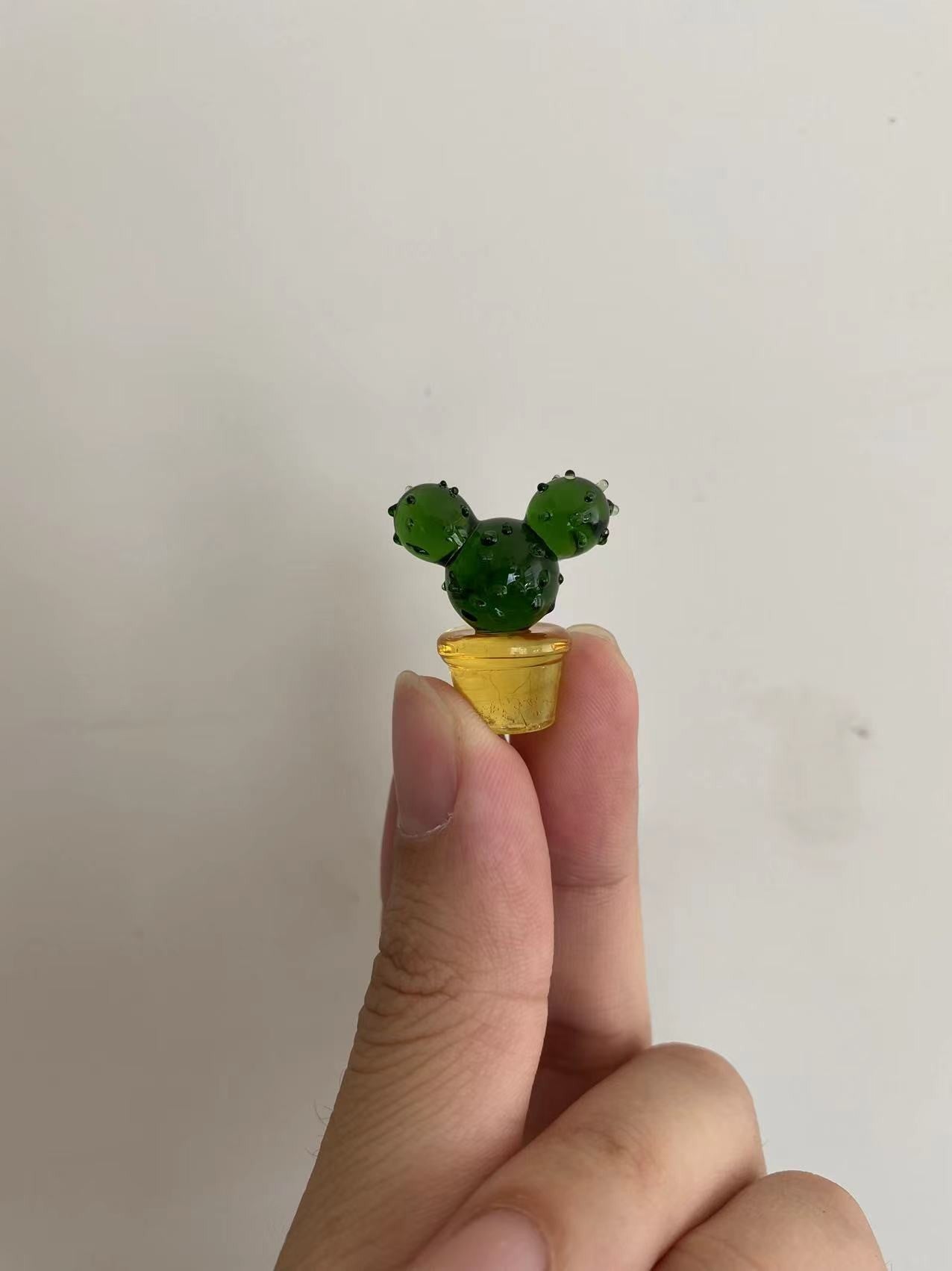 Wholesale Cactus Succulent Simulation Plant, Glass  Ornaments