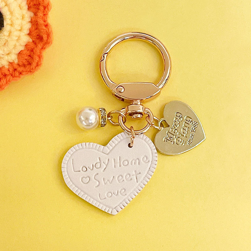 Wholesale Mother's Day Leather Love Keychains