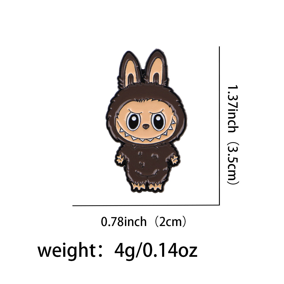 Wholesale 6pcs/pack Cartoon Brooch Cartoon Metal Badge Clothing Brooch Accessories