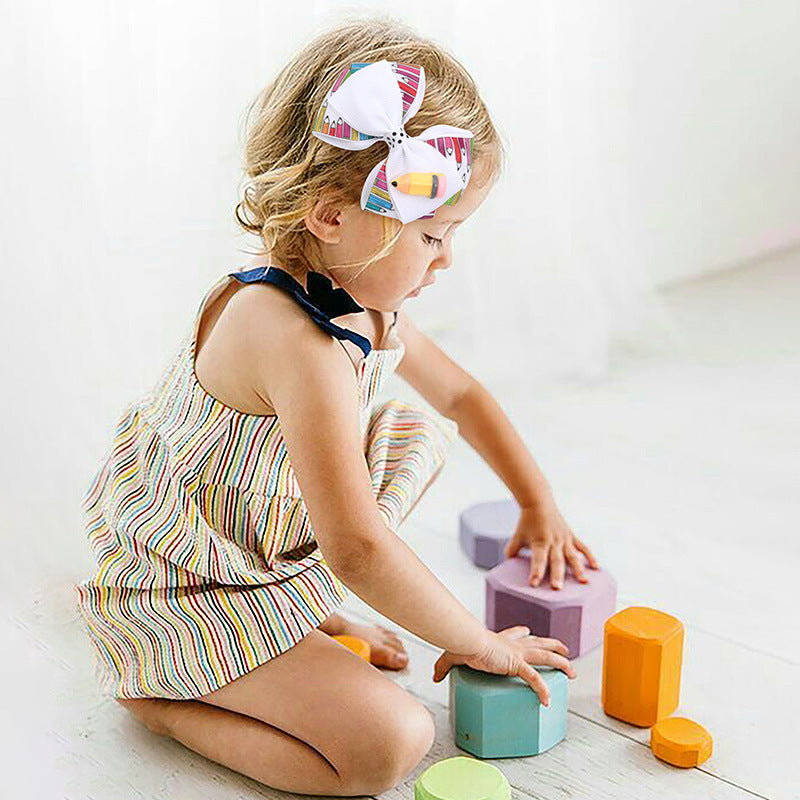 Wholesale Fabric Bow Hair Clip