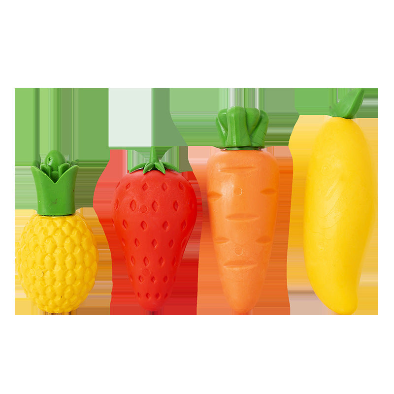 Wholesale Cartoon Shaped TPR Fruit Erasers