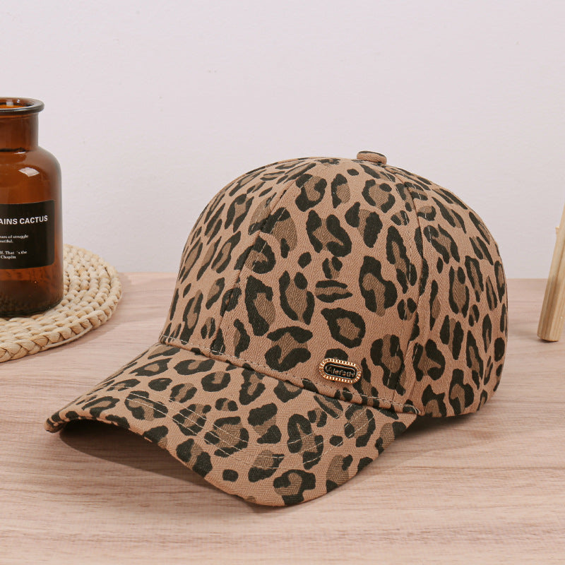Wholesale Cotton Leopard Baseball Cap