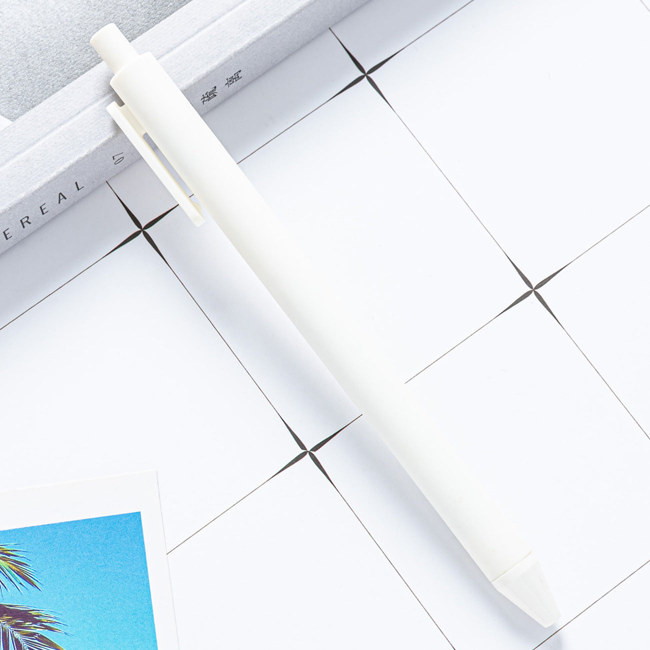 Whoelsale Candy Color Press Plastic Pen Gift Office Tools Teacher Gift