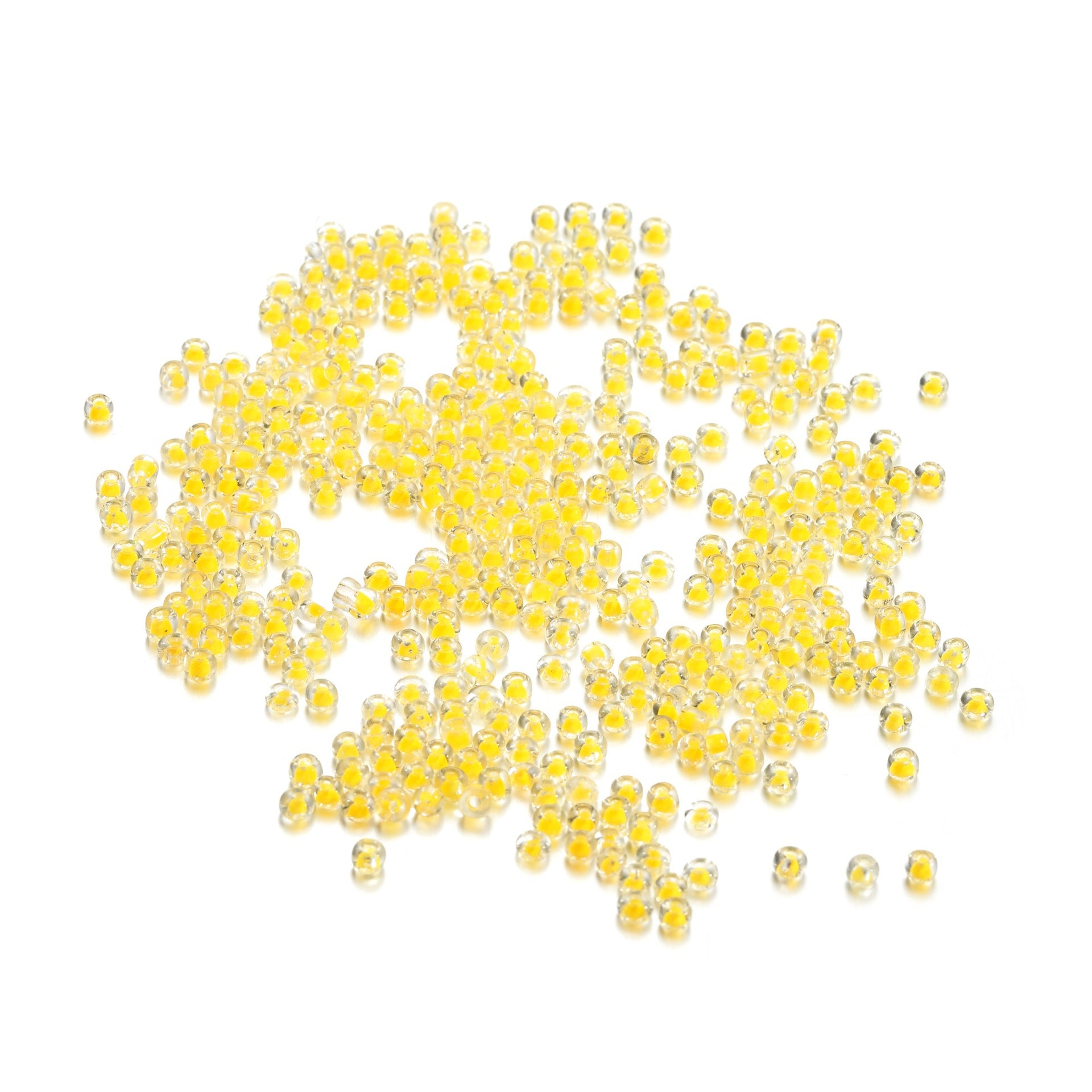 Wholesale 300pcs/pack 4mm Sugar Heart Colorful Candy Color Rice Beads