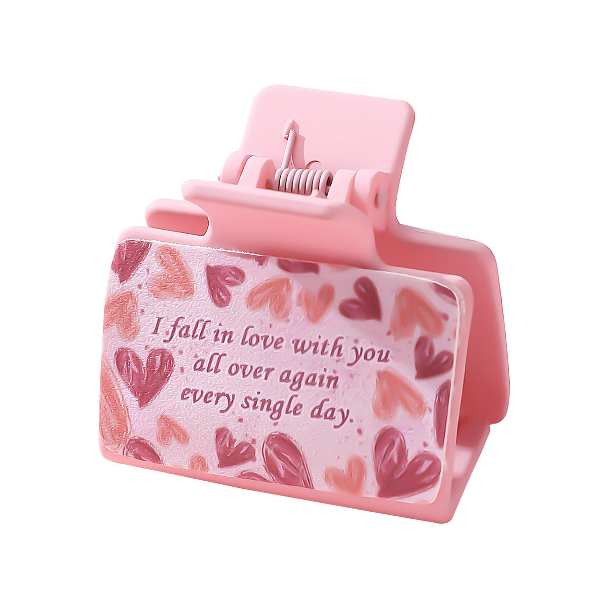 Wholesale Valentine's Day Love Leather Hair Clips