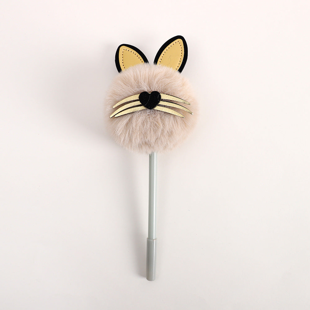 Plástico al por mayor plástico lindo o orejas de gato bolígrafo