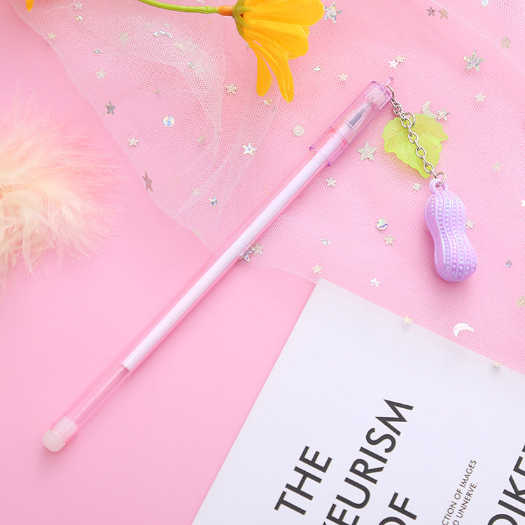 Bolígrafo colgante de maní de plástico al por mayor