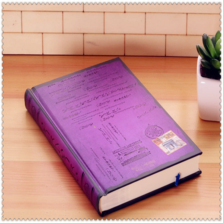 Wholesale Stamps Hard Shell Color Printing Inner Core A5 Retro Notebook