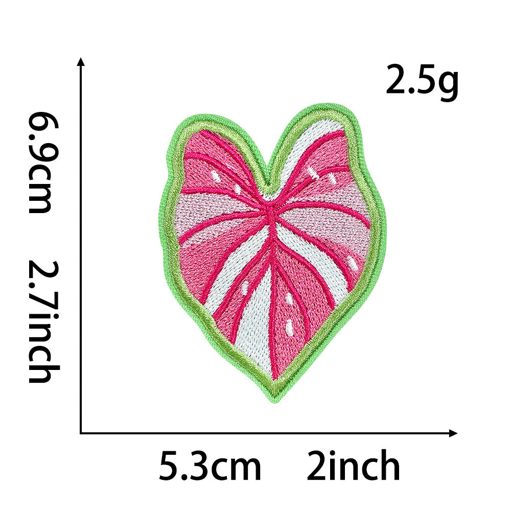 Wholesale Trendy Embroidered Plant Patches With Hot Melt Backing Cactus Sunflower Monstera Design For DIY et Decor And Boutique Craft Supply