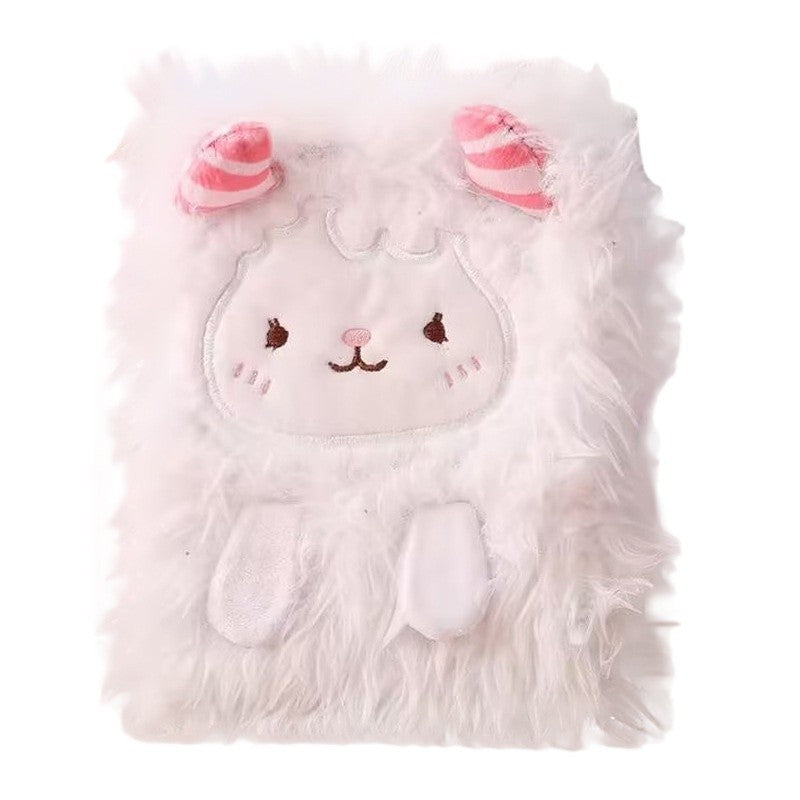 Wholesale Long-Haired Monster Plush Notebook