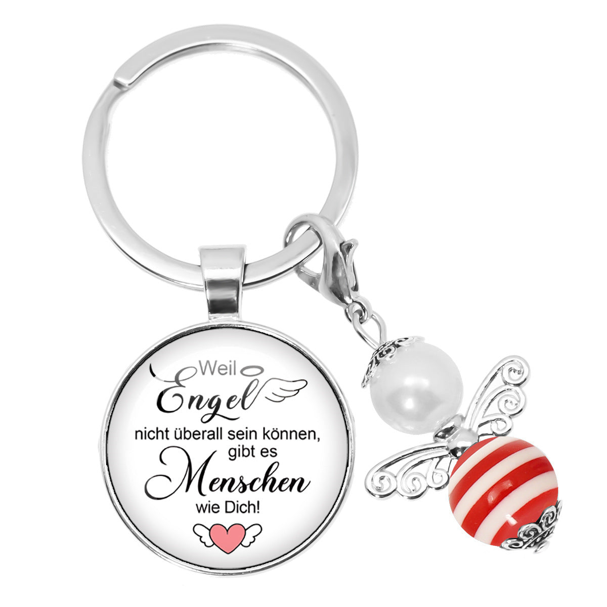 Wholesale  Engel Angel-like Person Metal Keychain