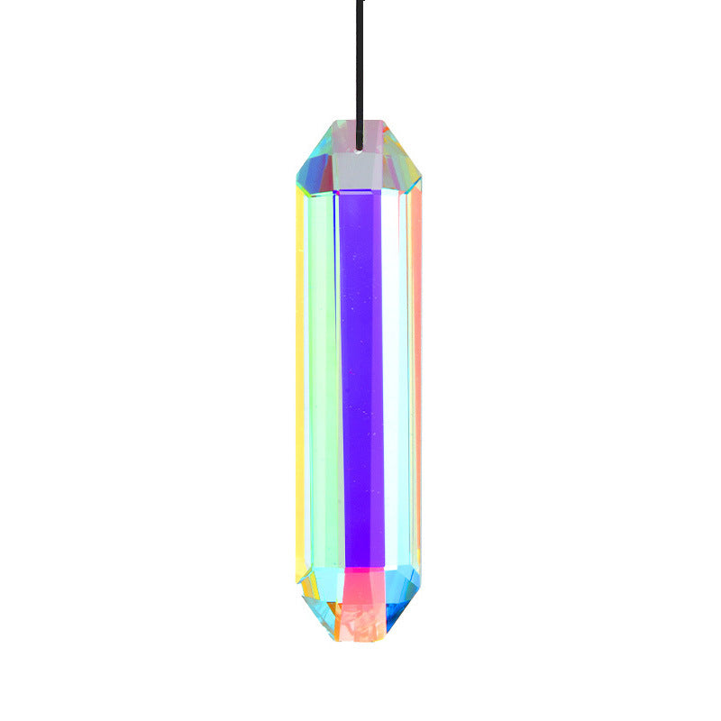 Wholesale Sun Catcher Crystal Rainbow Prism Window Bedroom Pendant DIY Accessories Symphony Wall Decor Wind Chime