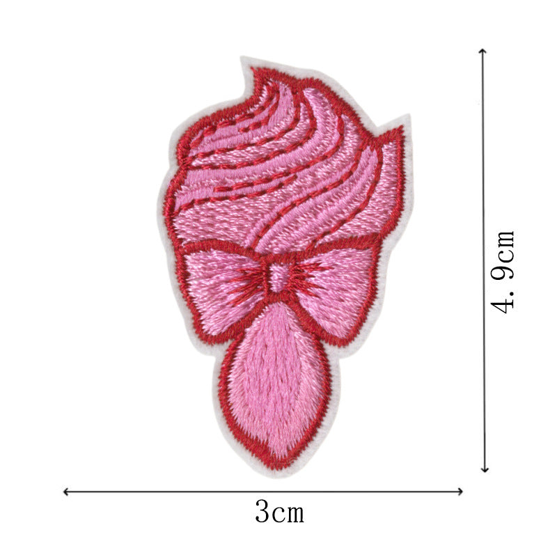 Wholesale Mother S Day Embroidered Patch Set DIY Iron On Applique For Towel And Clothing Decor 23 Pieces