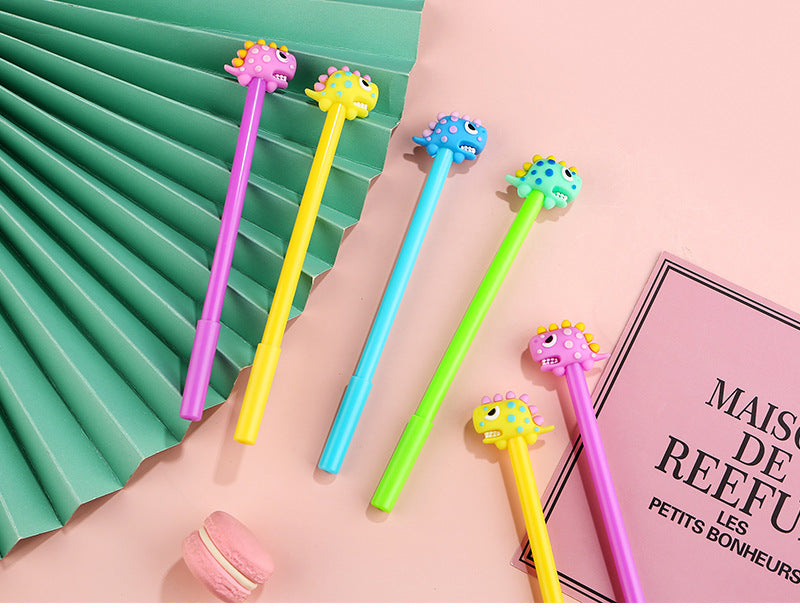 Wholesale Plastic Cartoon Dinosaur Gel Pen