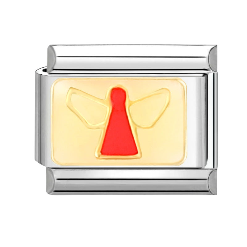 Wholesale Italian Charm Bracelet 9mm DIY Splicing Removable Stainless Steel Composable Bracelet