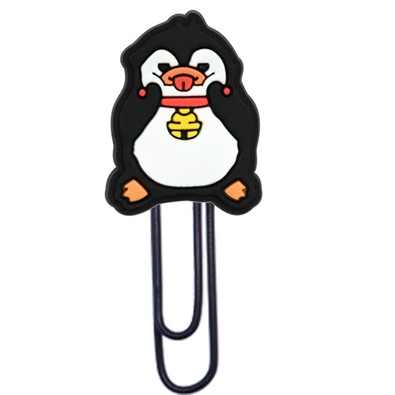 Wholesale  Random 50pcs/pack   Cartoon Antarctic Penguin Bookmarks