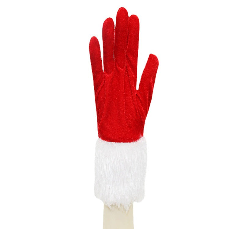 Wholesale 20PCS White Wool Polyester Glove