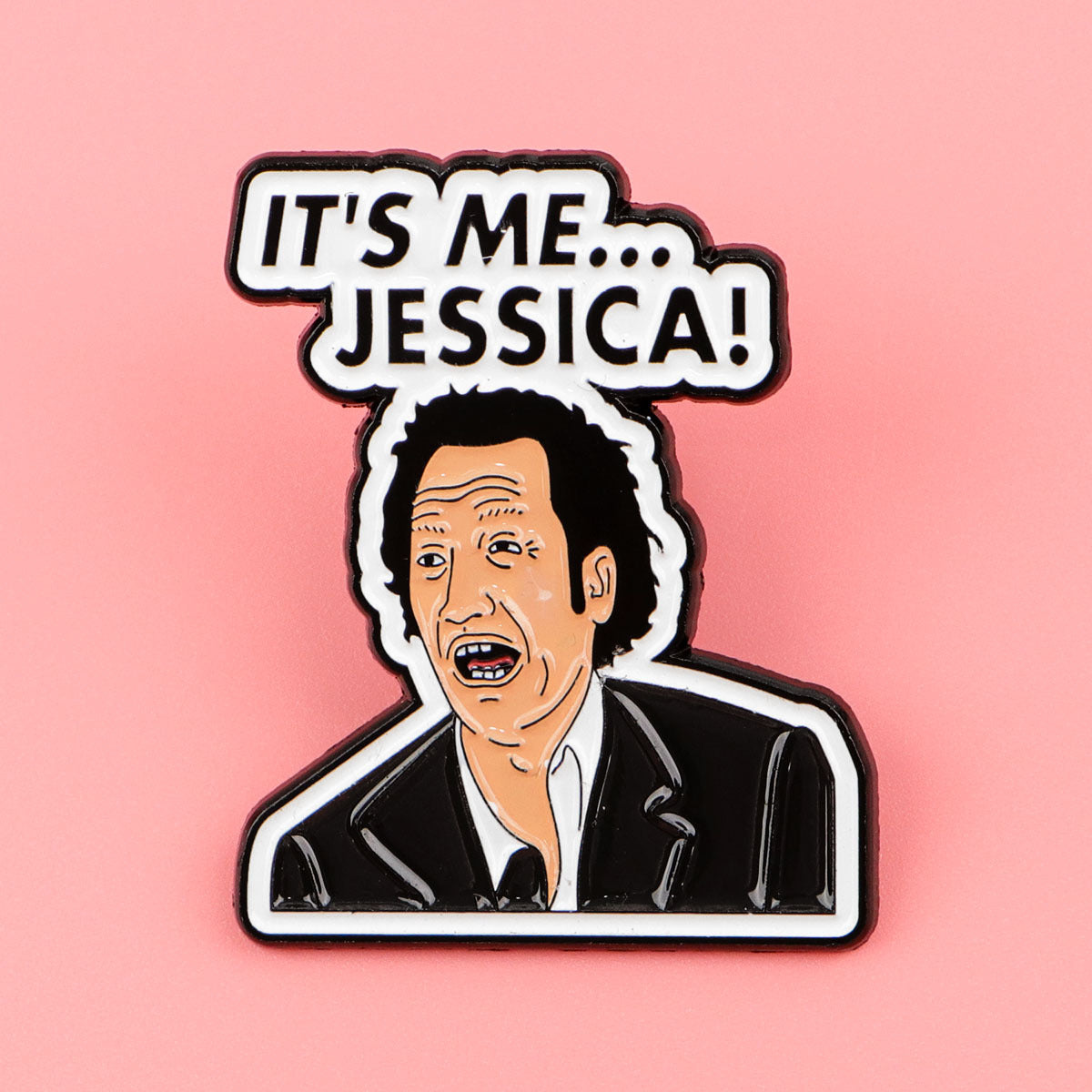 Wholesale Quote Brooch Cartoon Metal Badge Creative English Accessories