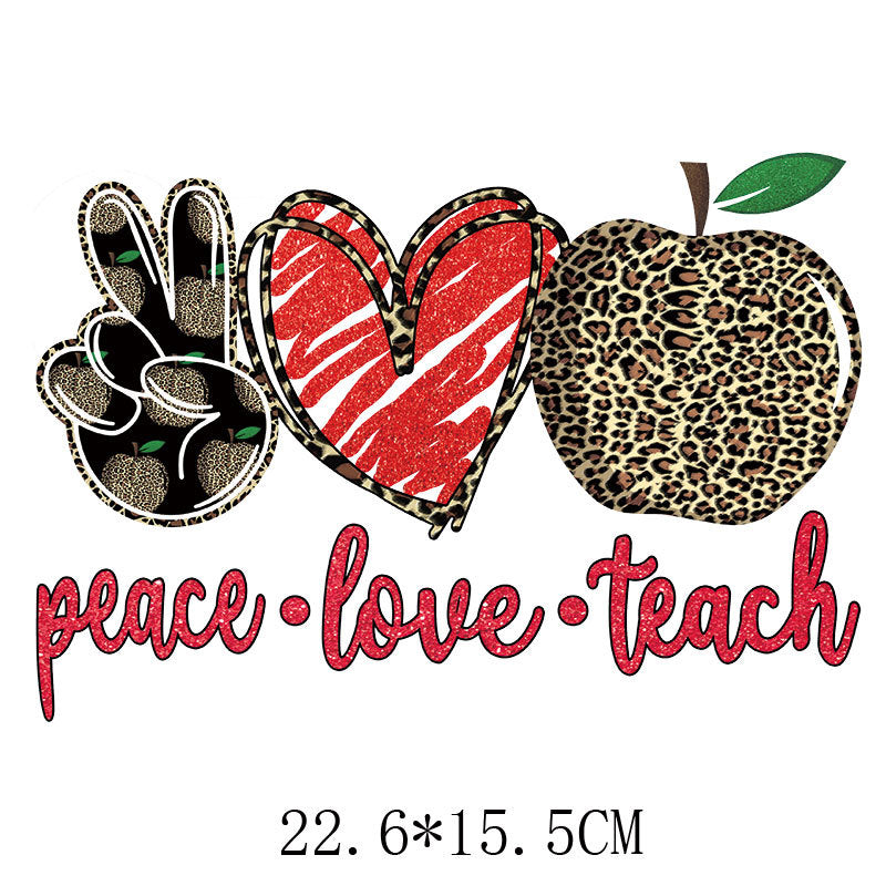 Wholesale Flower and letter heat transfer printing  UV DTF Ready to Press Transfers Wraps