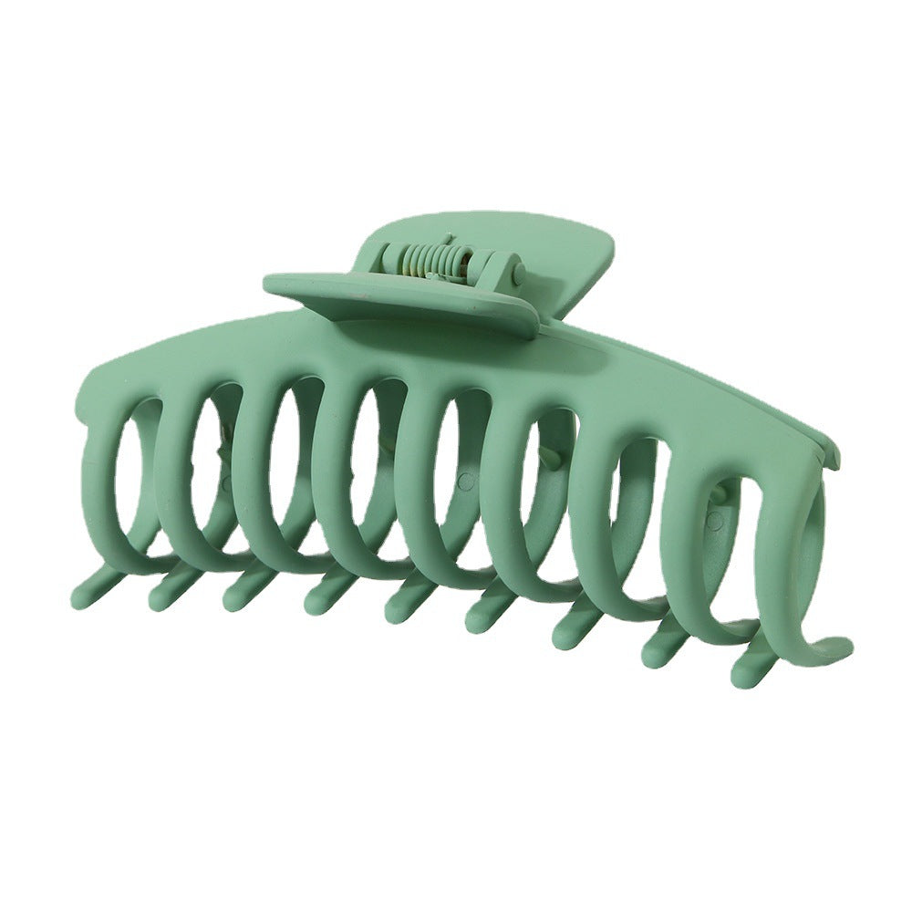 Wholesale 11CM Frosted PS Plastic Material Hair Clips