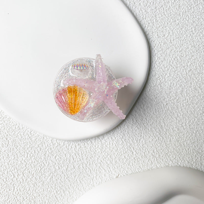 Wholesale Plastic Summer Ocean Shell Phone Airbag Holder