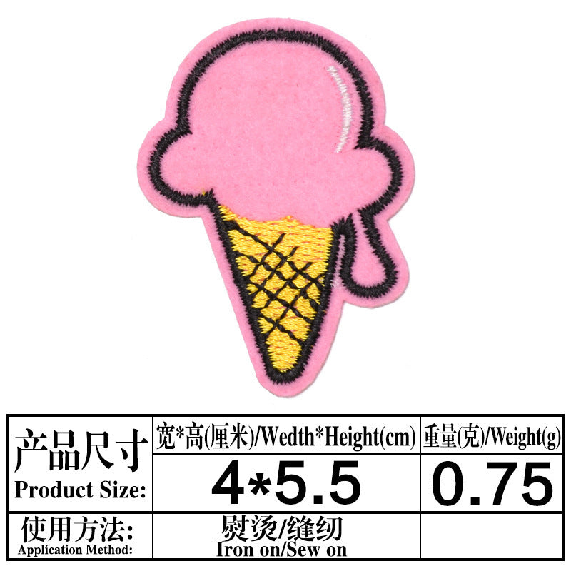 Wholesale Cloth Cartoon Embroidered Patch Set 9 Styles Sew Iron On Applique For Clothing DIY Craft Supply