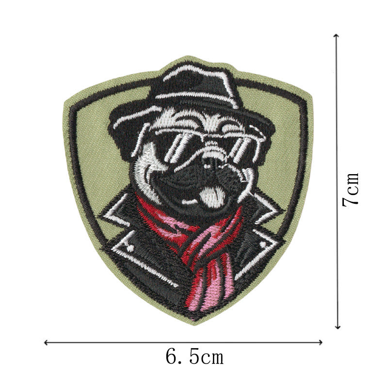 Wholesale Retro Warrior Embroidered Patch Set 14Pcs Adhesive Craft Patches For Clothing Bags Hats Decorative DIY Accessory