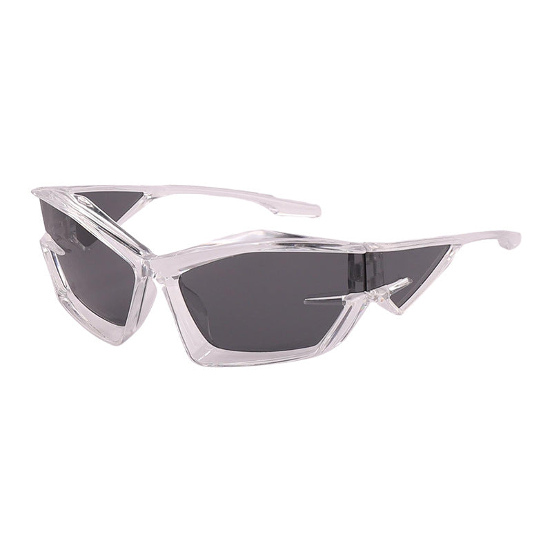 Wholesale Futuristic Technology Cat Eye Sunglasses