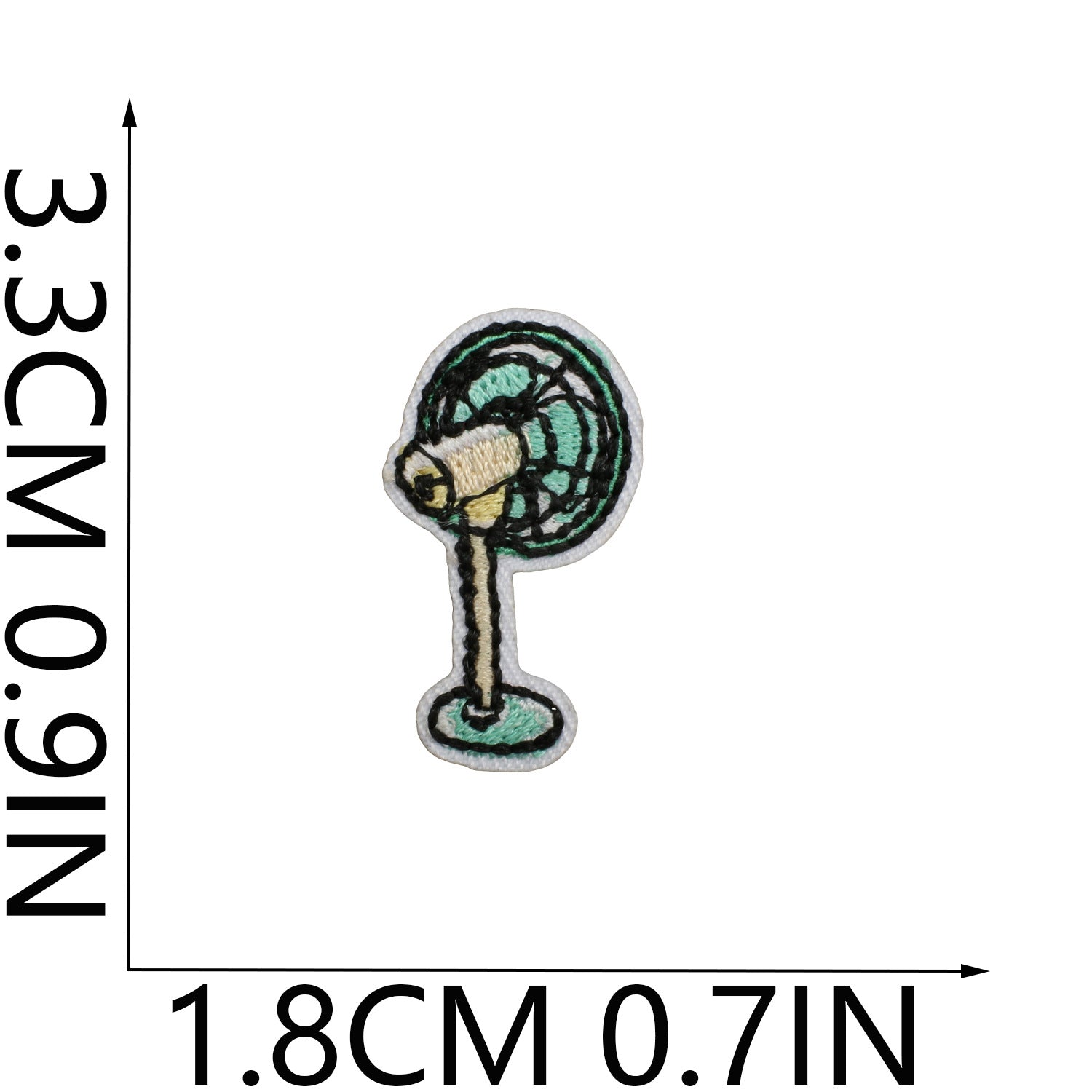 Wholesale Drink Cup Cow And Rice Ball Embroidered Iron On Patch Card Set For Clothing DIY Chic Accessory