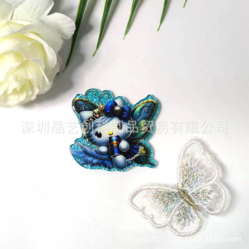 Wholesale 10pcs/ pack Acrylic DIY Accessories - Cute Series