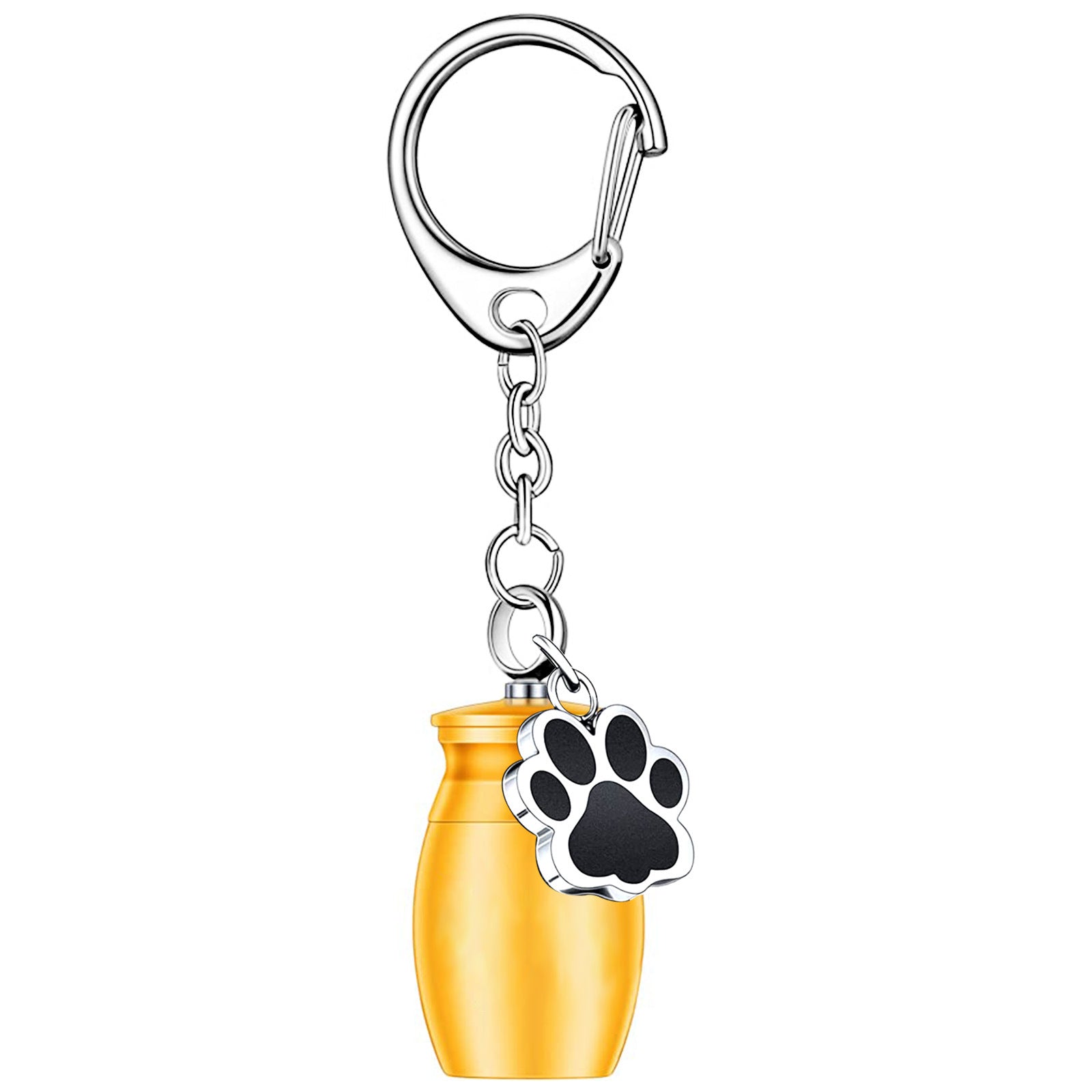 Wholesale Commemorative Pet Ashes Box Zinc Alloy Keychain