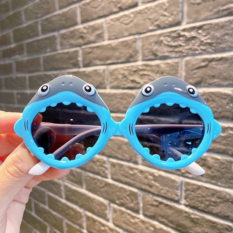 Wholesale Cartoon Baby Shark Kids Sunglasses