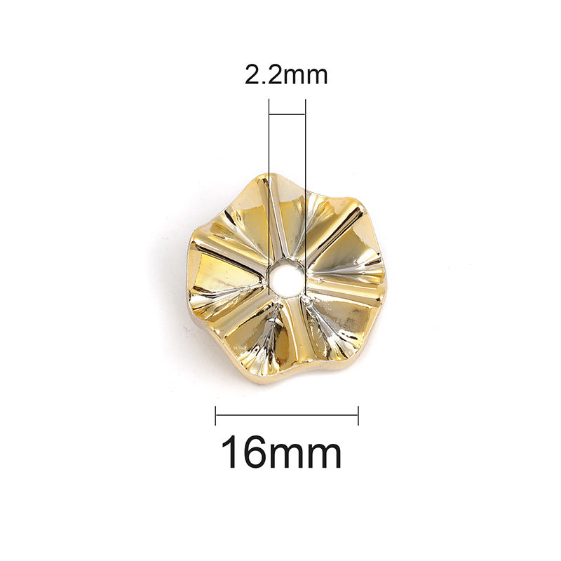 Wholesale 200pcs Acrylic Wave Pattern Stacking Rings Diy Beaded Pen Jewelry Accessories Spacer