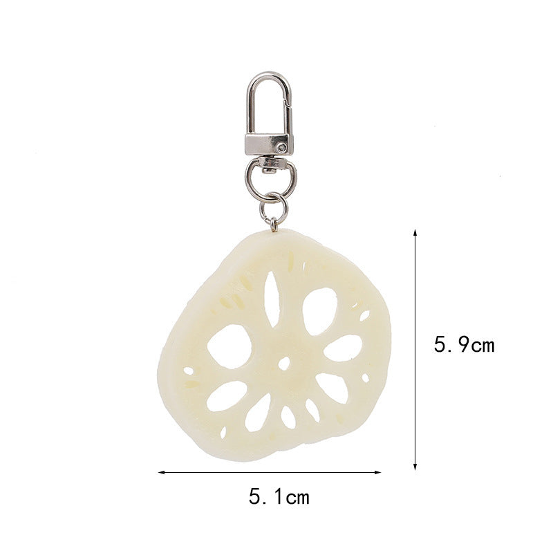 Wholesale PVC Vegetable Keychain