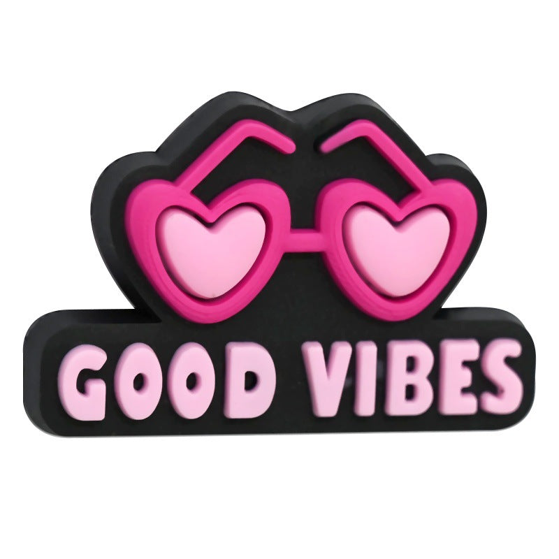 Wholesale Random 100pcs/pack   Pink denim series bead string  Focal Beads