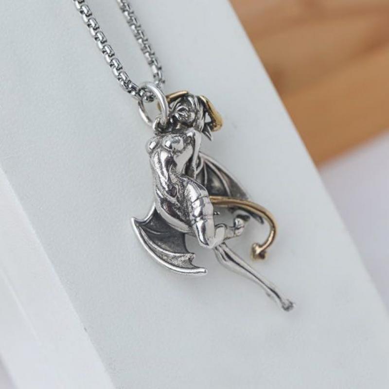 Wholesale  jewelry alloy jewelry men's and women's pendant necklace jewelry