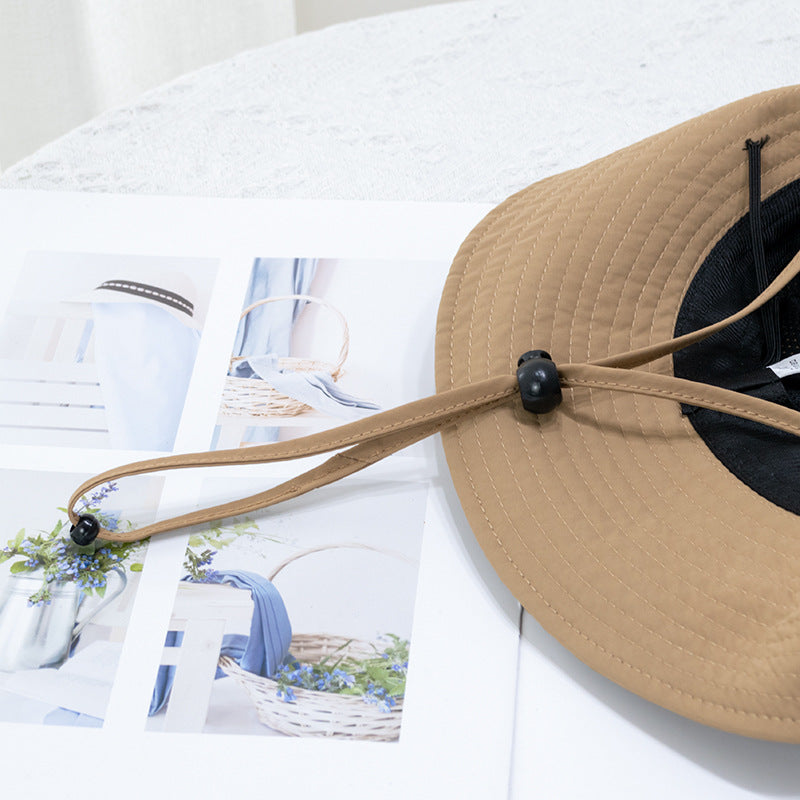 Wholesale Large Brim Outdoor Sun Visor Bucket Hat