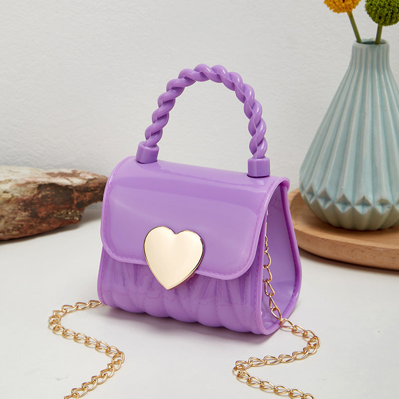 Wholesale Fashionable versatile shoulder bag PVC handheld jelly bag