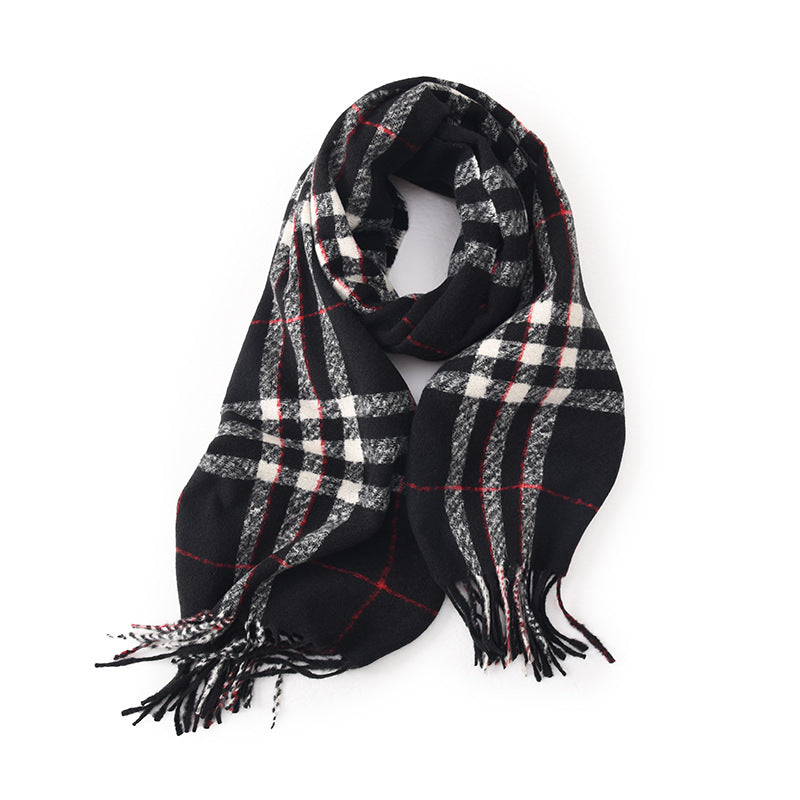 Wholesale Autumn and Winter Double Sided Imitation Cashmere Scarf