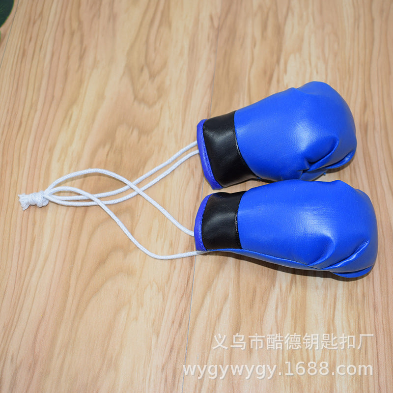 Wholesale Colorful large 10CM boxing glove keychain