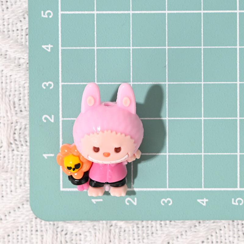 Wholesale 5pcs/pack Rubber Beaded Pen DIY Beads  OLY Exclusive