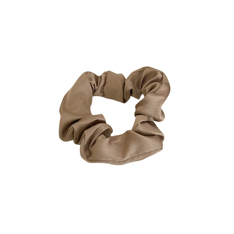 Wholesale Satin High Elasticity Durable Rubber Band Hair Tie