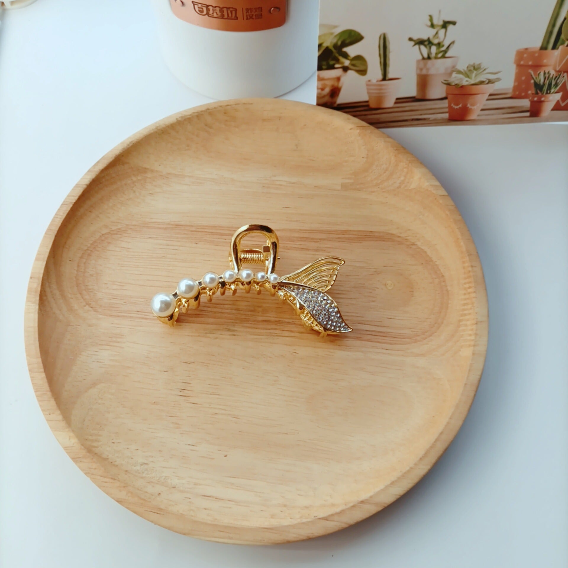 Wholesale Simple French Retro Alloy Hair Clips