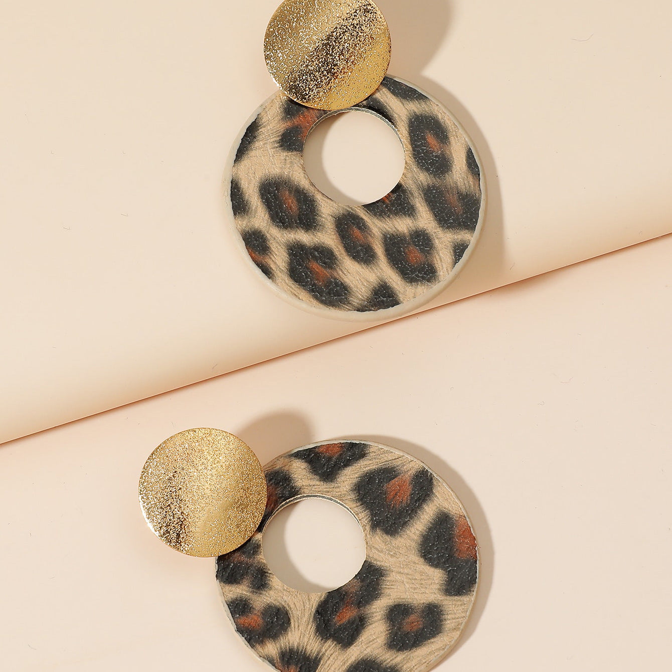 Wholesale All-match Rectangular Exaggerated Earrings