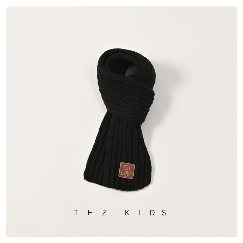 Wholesale Children's Winter Baby Soft Warm Wool Versatile Scarf
