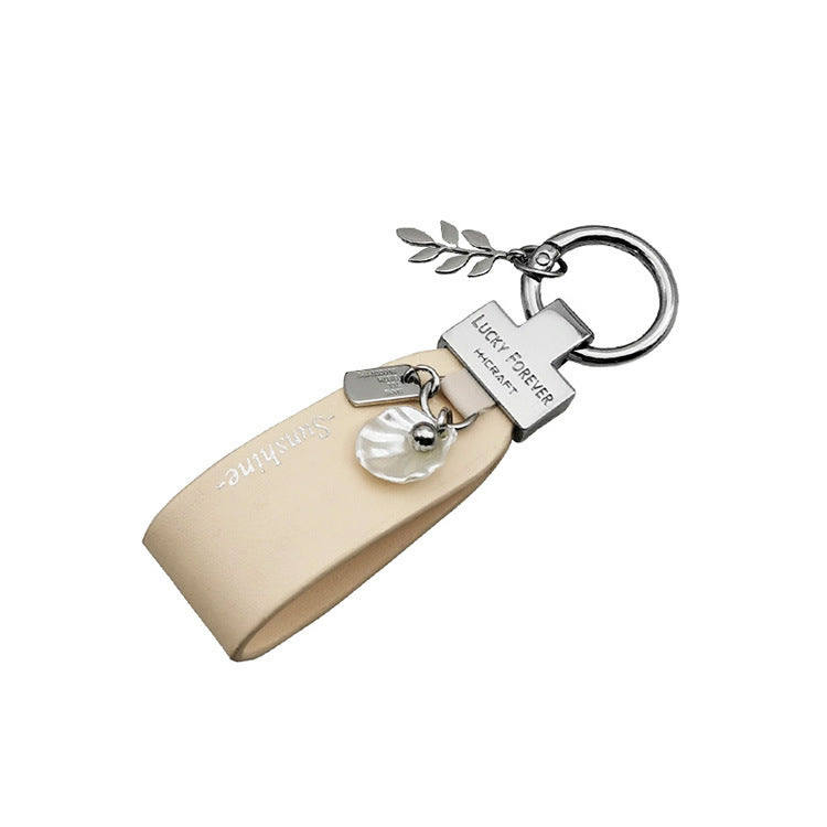 Wholesale Alloy Leather Buckle Shell Female Pendants