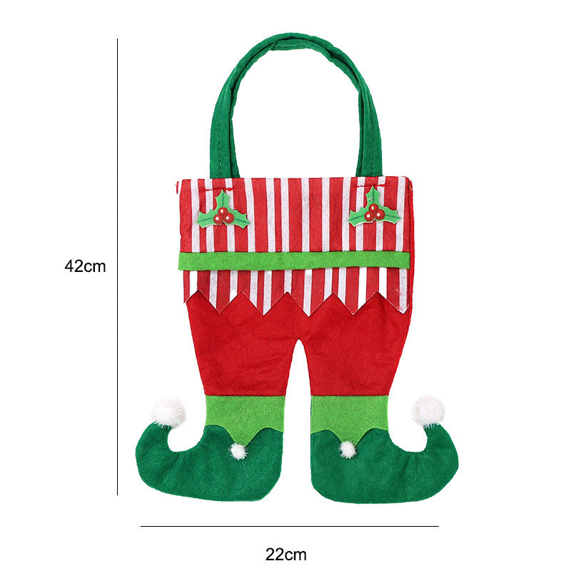 Wholesale Christmas elf bag candy bag Christmas gift gift bag