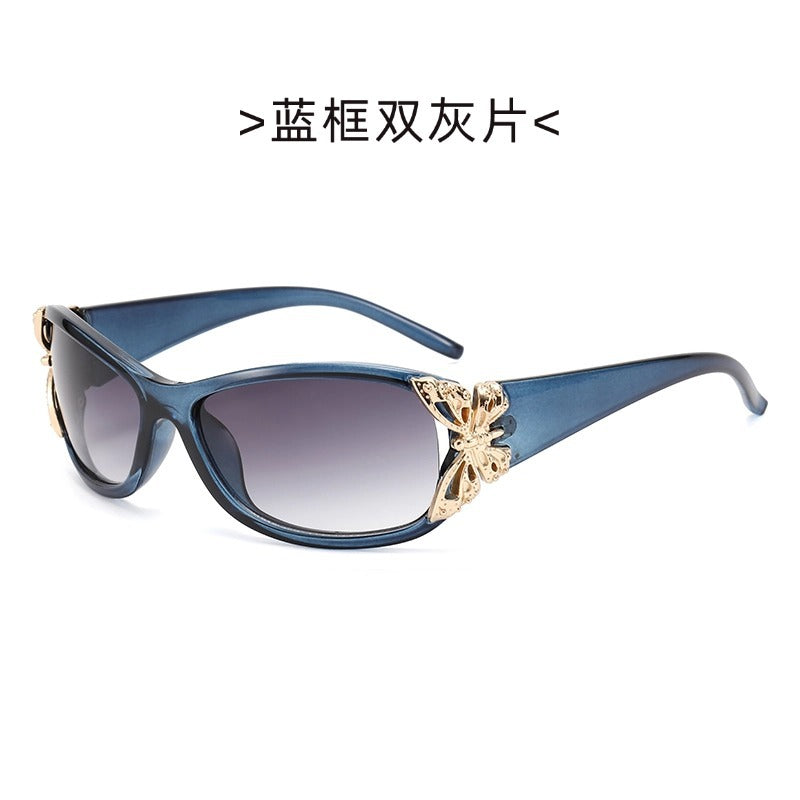 Wholesale Butterfly-decorated luxury sunglasses